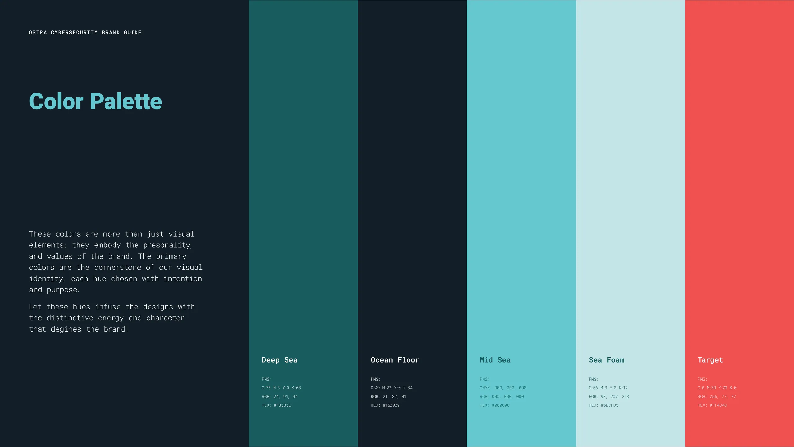 Ostra Cybersecurity brand identity 5